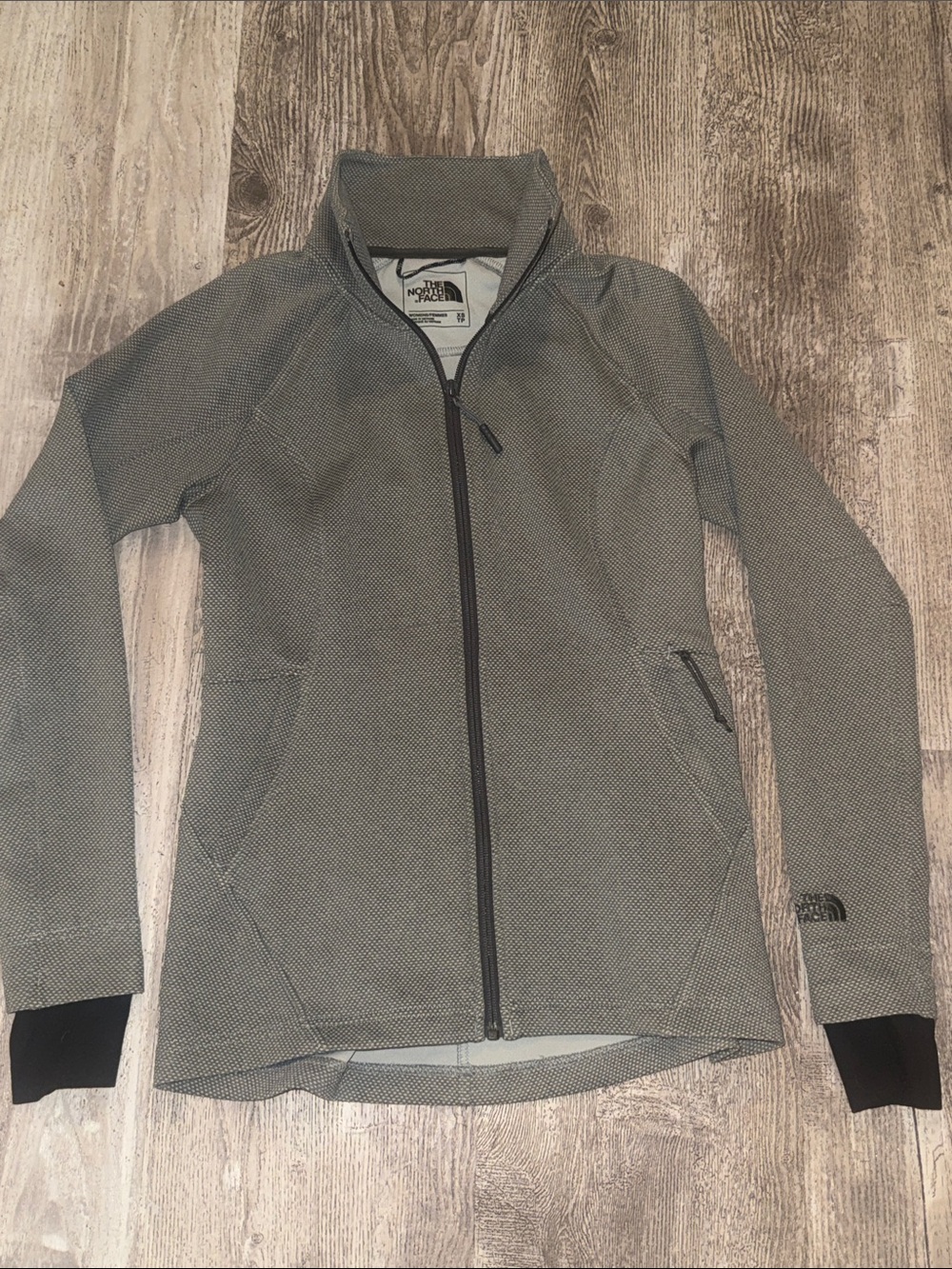 The North Face Women's Gray Full-Zip Utility Jacket